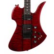 B.C. Rich Mockingbird Transparent Red Used For Discount