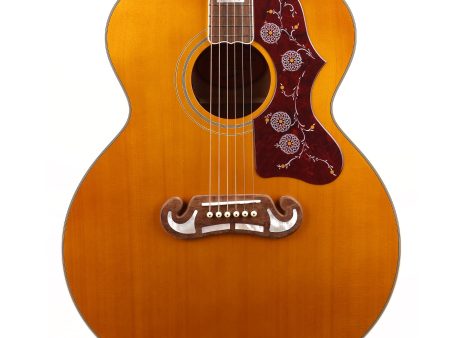 Epiphone Inspired by Gibson J-200 Acoustic-Electric Aged Natural Antique Gloss Used Fashion