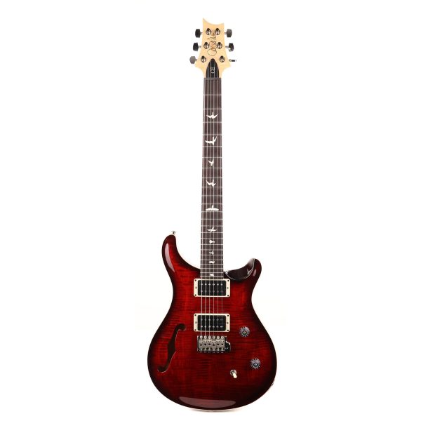 PRS CE24 Semi-Hollow Fire Red Burst Used For Sale