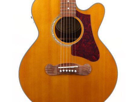 Epiphone J-200 EC Studio Parlor Acoustic-Electric Natural Used Hot on Sale