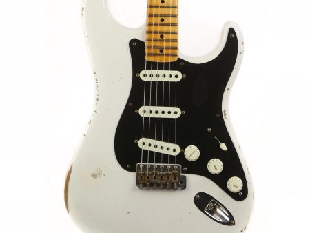 Fender Custom Shop Ancho Poblano Stratocaster Journeyman Relic Opaque White Blonde 2020 Sale