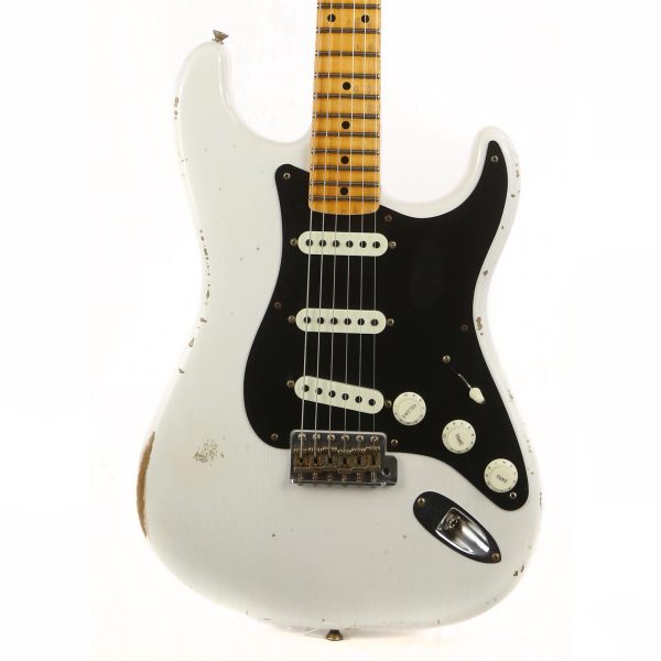 Fender Custom Shop Ancho Poblano Stratocaster Journeyman Relic Opaque White Blonde 2020 Sale