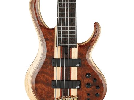 Ibanez BTB Premium 6-String BTB1836 Electric Bass Natural Shadow Low Gloss Hot on Sale