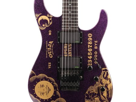 ESP LTD Kirk Hammett Purple Sparkle Ouija Limited Edition 2019 Online now