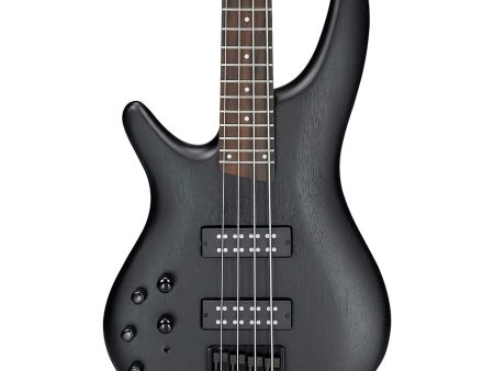 Ibanez SR Standard Electric Bass Left-Handed Weathered Black For Discount