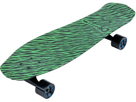 Charvel Green Bengal Stripe Skateboard Open-Box Online Sale