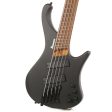 Ibanez EHB Ergonomic Headless Bass 5-String Multi Scale Black Flat on Sale