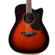 Yamaha A3M Dreadnought Acoustic-Electric Tobacco Brown Sunburst For Cheap