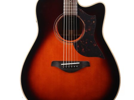 Yamaha A3M Dreadnought Acoustic-Electric Tobacco Brown Sunburst For Cheap