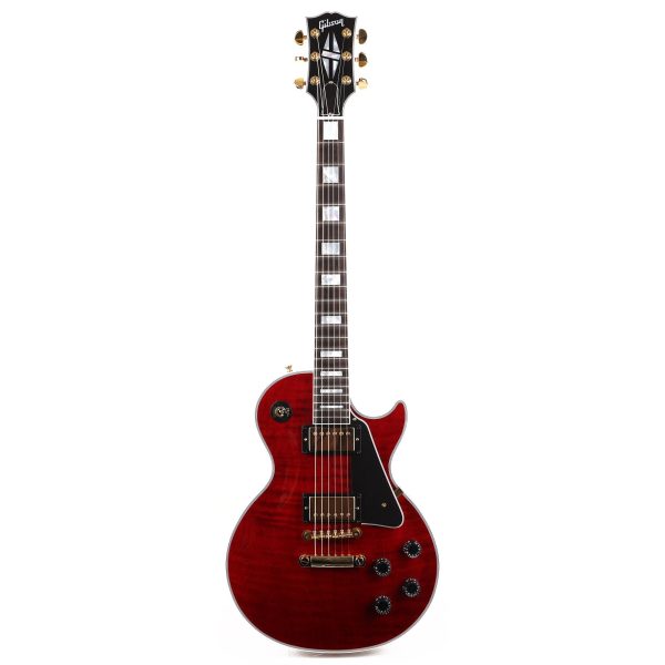 Gibson Custom Shop Les Paul Axcess Custom Figured Top Wine Red Made 2 Measure For Cheap