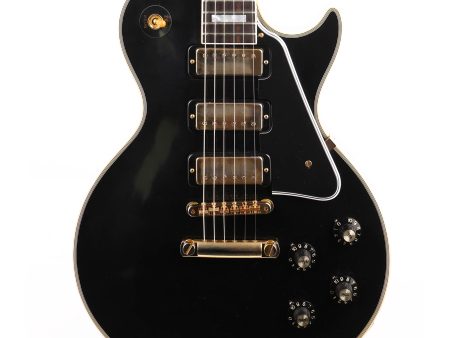 Gibson Custom Shop 1957 Les Paul Custom Black Beauty with Mini Humbuckers VOS Ebony Used Cheap