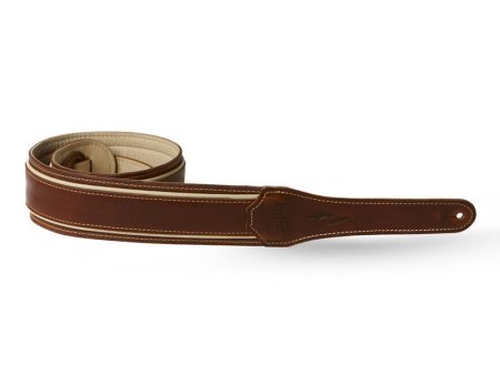 Taylor Element Strap Brown Cream Leather 2.5  Cheap