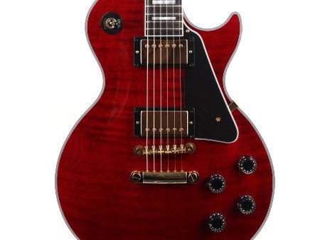 Gibson Custom Shop Les Paul Axcess Custom Figured Top Wine Red Made 2 Measure For Cheap