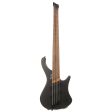 Ibanez EHB Ergonomic Headless Bass 5-String Multi Scale Black Flat on Sale