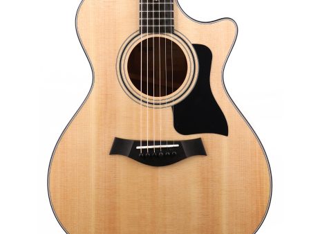 Taylor 312ce Grand Concert Acoustic-Electric Natural 2023 For Sale