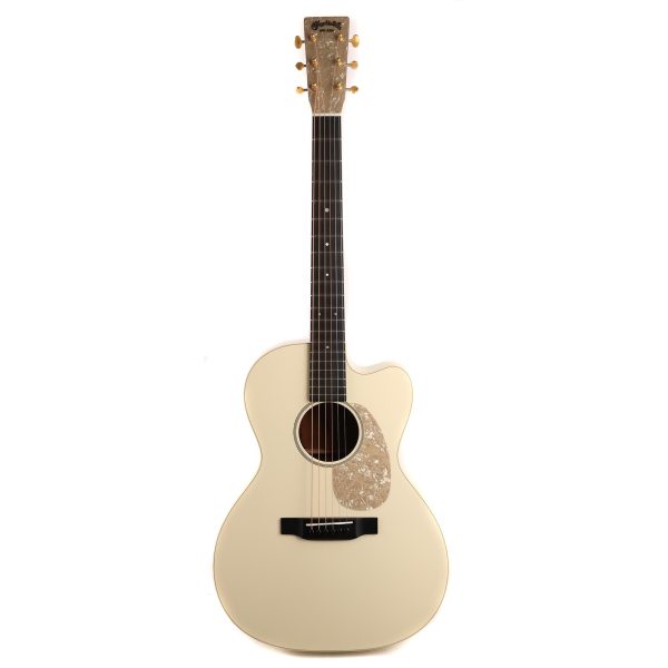 Martin Custom Shop 00 14-Fret Cutaway Acoustic-Electric Satin White Sale