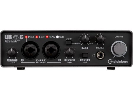 Steinberg UR22C 2x2 USB 3.0 Audio Interface For Sale