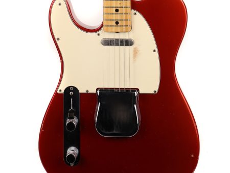 1974 Fender Telecaster Left-Handed Candy Apple Red For Sale