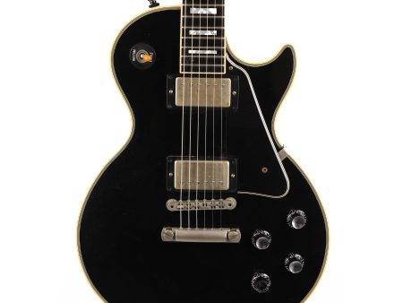 2003 Gibson Custom Shop  68 Les Paul Custom Ebony Custom Authentic Hot on Sale