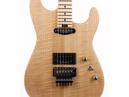 Charvel Custom Shop Flame Sassafras San Dimas HS Natural Oil Masterbuilt Red Dave Online Sale