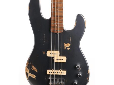 Charvel Custom Shop San Dimas Bass IV Nitro Relic Masterbuilt Joe Williams Charcoal Frost Sale