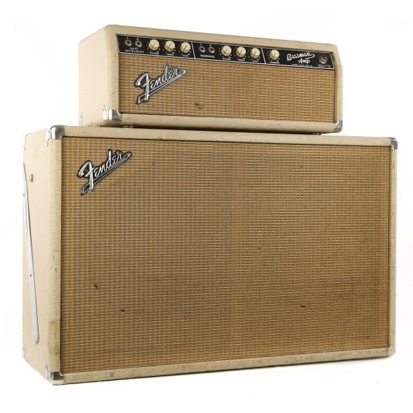 1964 Fender Bassman Head and 2x12 Cabinet Supply