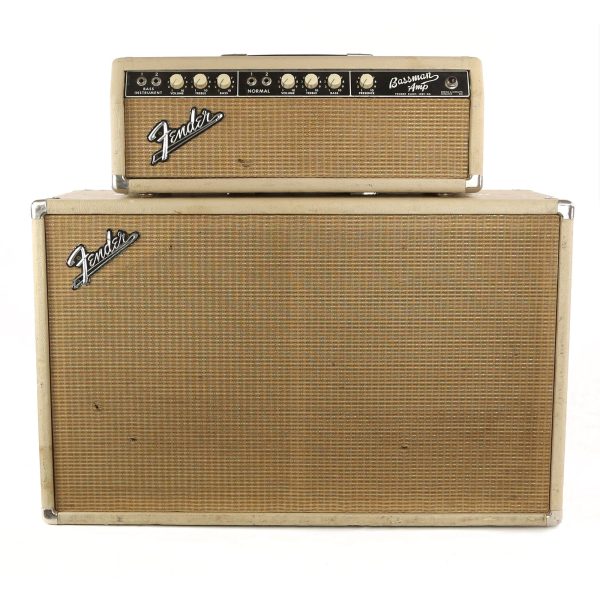 1964 Fender Bassman Head and 2x12 Cabinet Supply