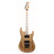 Charvel Custom Shop Flame Sassafras San Dimas Natural Oil Masterbuilt Red Dave Online Hot Sale