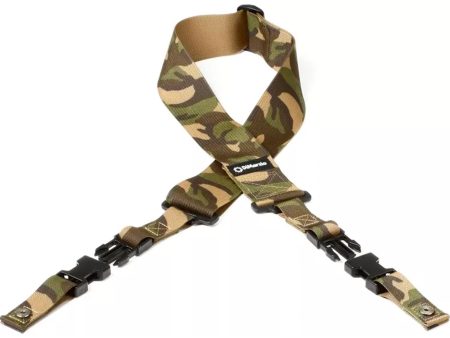 DiMarzio Cliplock Guitar Strap (Camo) Hot on Sale