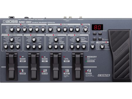 Boss ME-80 Guitar Multiple Effects Processor Supply