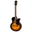 Epiphone J-200 EC Studio Parlor Vintage Sunburst For Discount