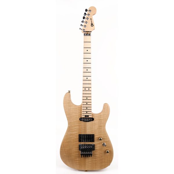 Charvel Custom Shop Flame Sassafras San Dimas HS Natural Oil Masterbuilt Red Dave Online Sale