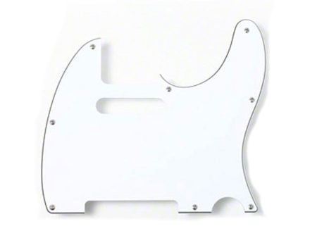 Fender Vintage Telecaster Pickguard White Sale