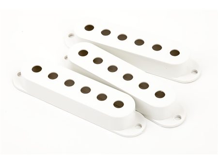 Fender Stratocaster Pickup Covers (White) Discount