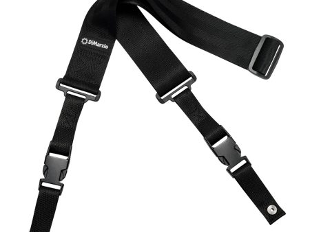 DiMarzio ClipLock Guitar Strap (Black) Online