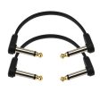 D Addario Custom Series Flat Patch Cables 2-Pack 4  Online Hot Sale