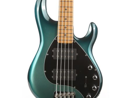 Ernie Ball Music Man StingRay Special HH 5-String Bass Frost Green Pearl Hot on Sale