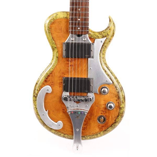 AM Guitars Anibal Mistorni Marble Sculpted Guitar For Sale