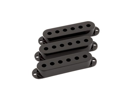 Fender Stratocaster Pickup Covers (Black) Online now