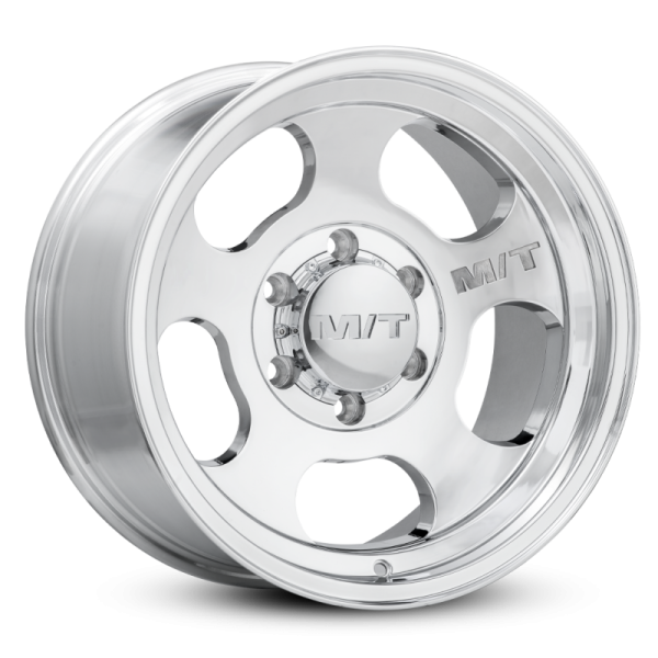 Mickey Thompson Canyon Polished Wheel - 17X9 5X5 BP 4.53in BS -12 Offset 71.6mm Bore Sale