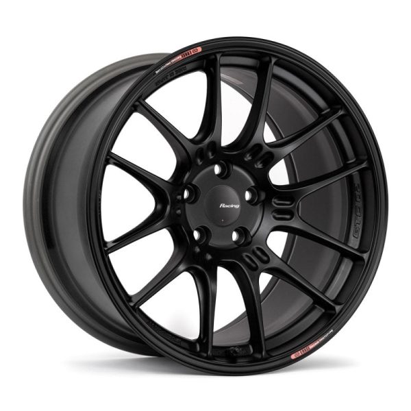 Enkei GTC02 18x8 5x114.3 35mm Offset 75mm Bore Matte Black Wheel Cheap