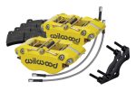 Wilwood 84-89 Porsche 911 Rear Dynapro Caliper Kit 3in MT - Yellow For Cheap