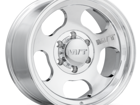 Mickey Thompson Canyon Polished Wheel - 16X8 6X5.5 BP 4.5in BS 0 Offset 108.1mm Bore Online now