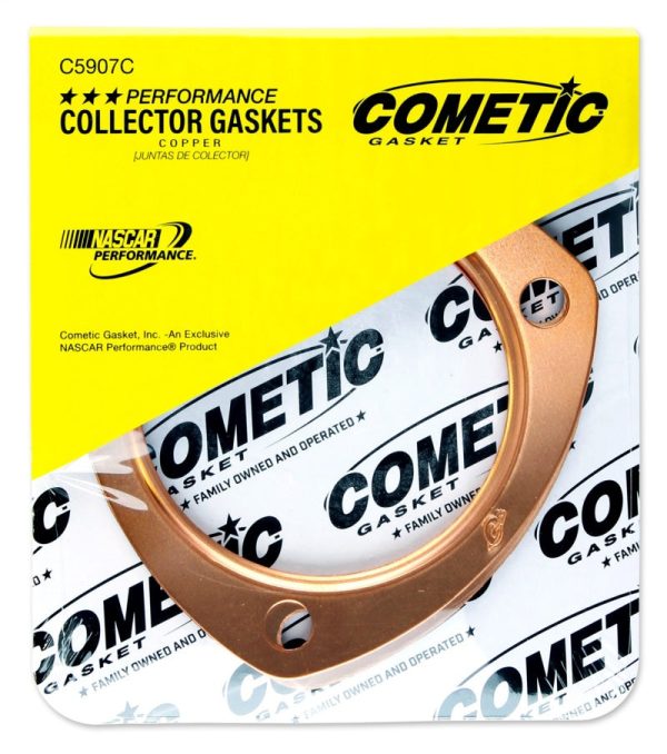 Cometic 3.0in Copper Header Collector - .043in DIA Port 3.875 Bolt Circle For Cheap