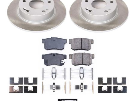 Power Stop 03-07 Honda Accord Rear Semi-Coated Rotor Kit Sale