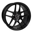 Enkei TY5 18x8.5 5x120 38mm Offset 72.6mm Bore Black Wheel Hot on Sale