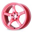 Gram Lights 57CR 18x9.5 +38 5-114.3 Sakura Pink Wheel (Special Order No Cancel) For Cheap